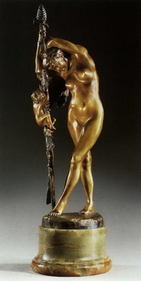 Bacchante and infant by Jean Léon Gérome