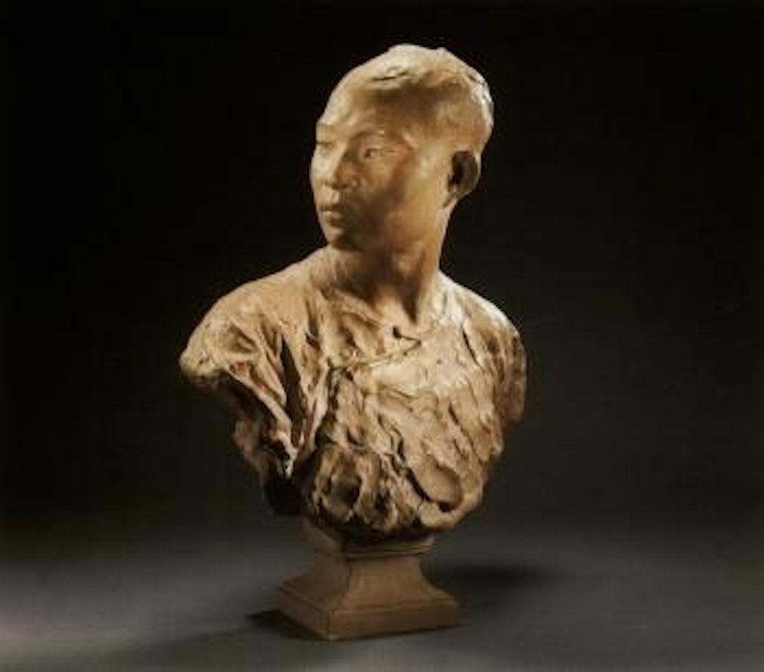 Bust of Chinese man by Jean-Baptiste Carpeaux