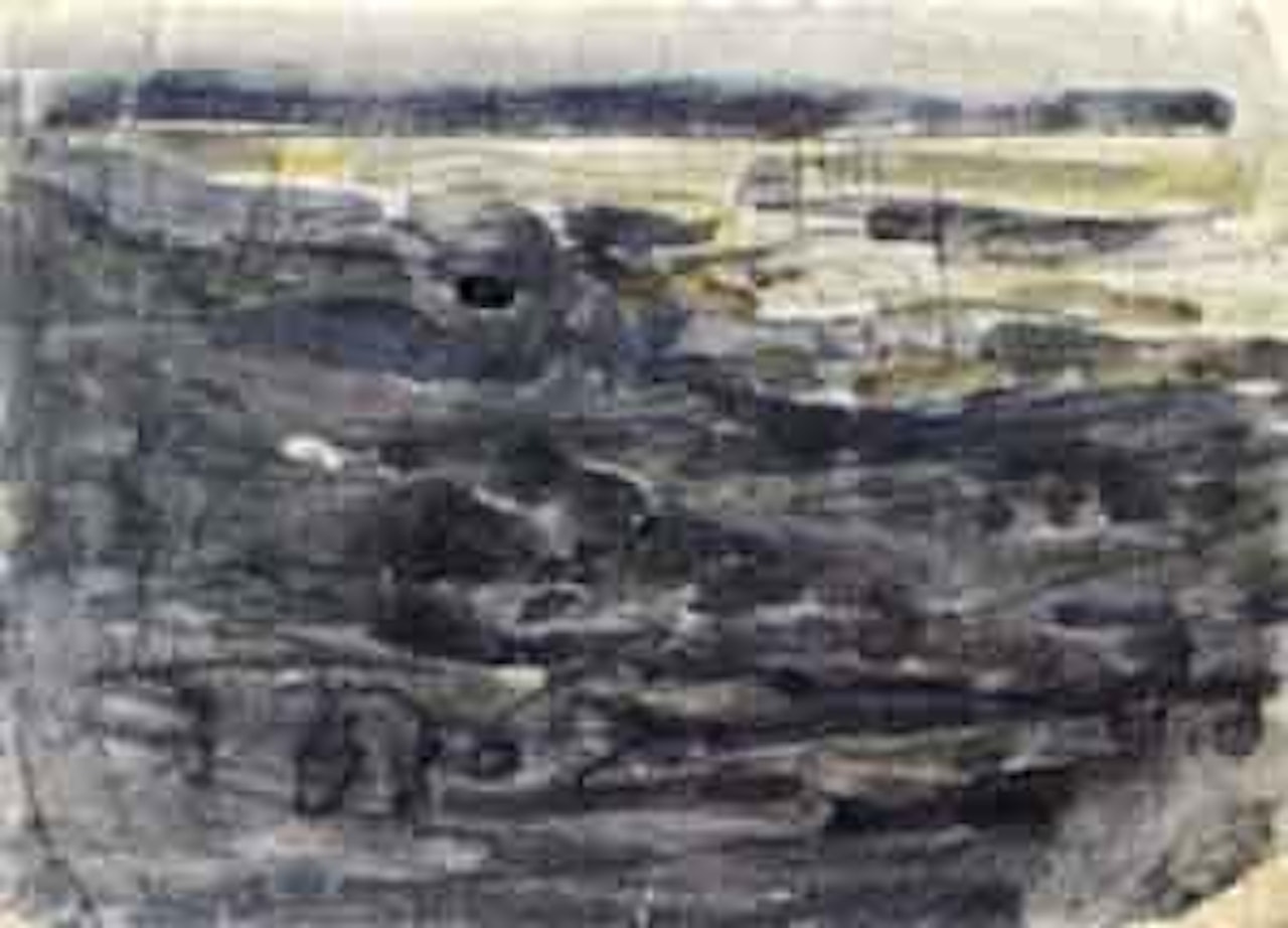 Le rivage by Eugène Boudin