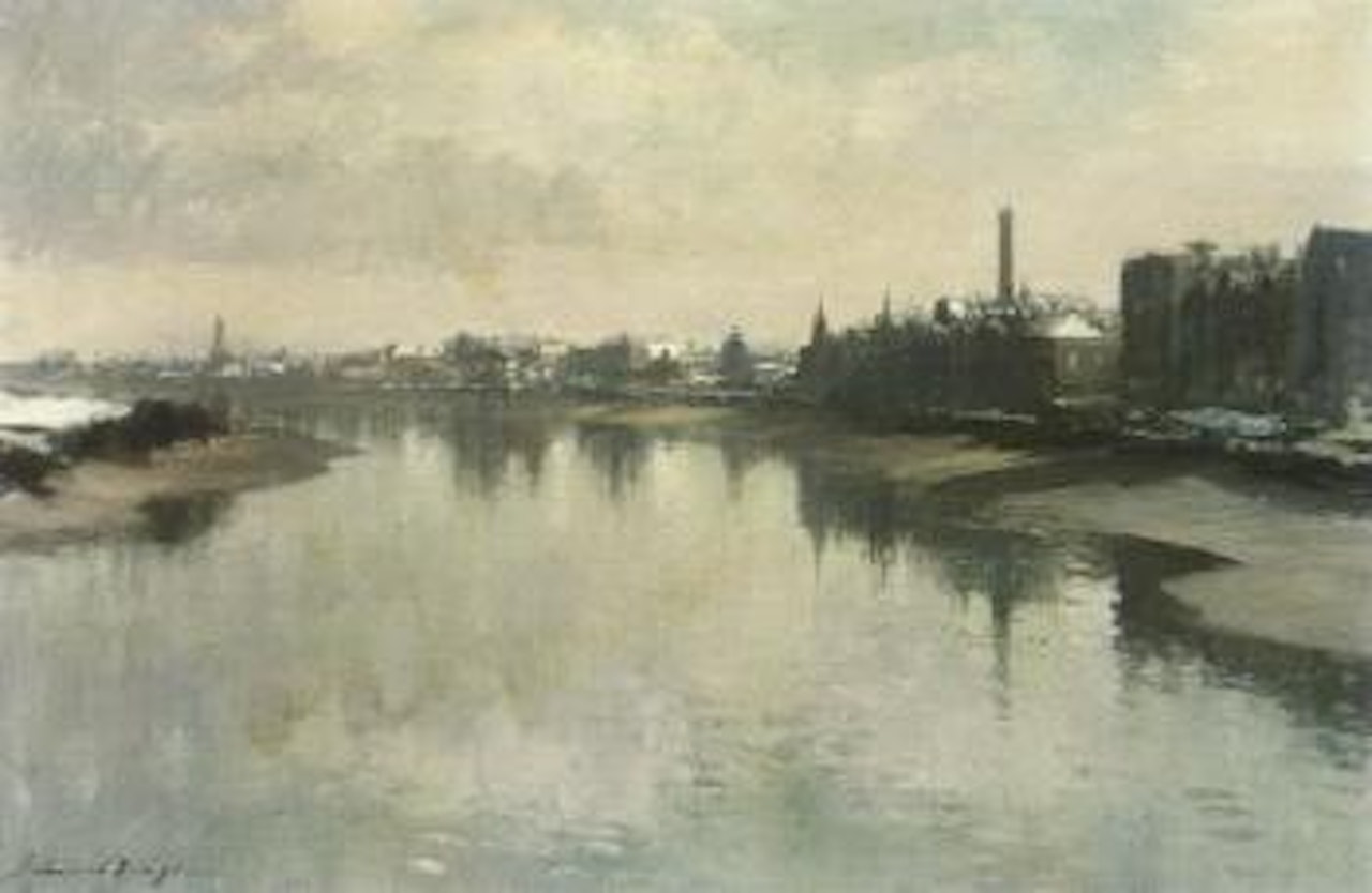 Winter day, Chiswick by Edward Seago