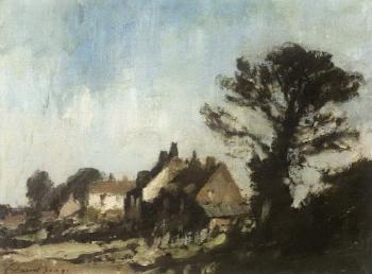 Cottages near Winterton by Edward Seago