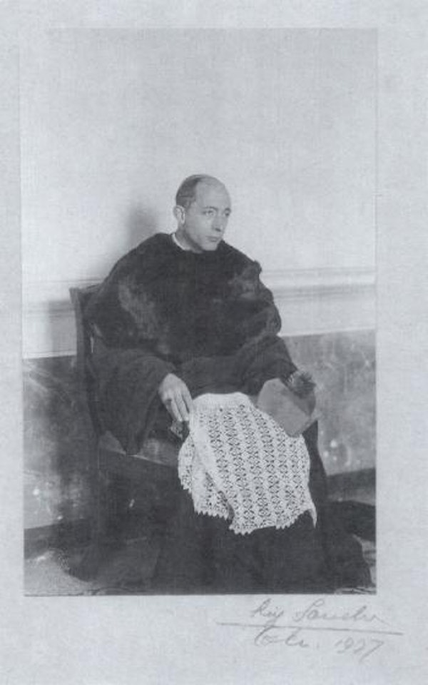 Ildefonus Schuster by August Sander