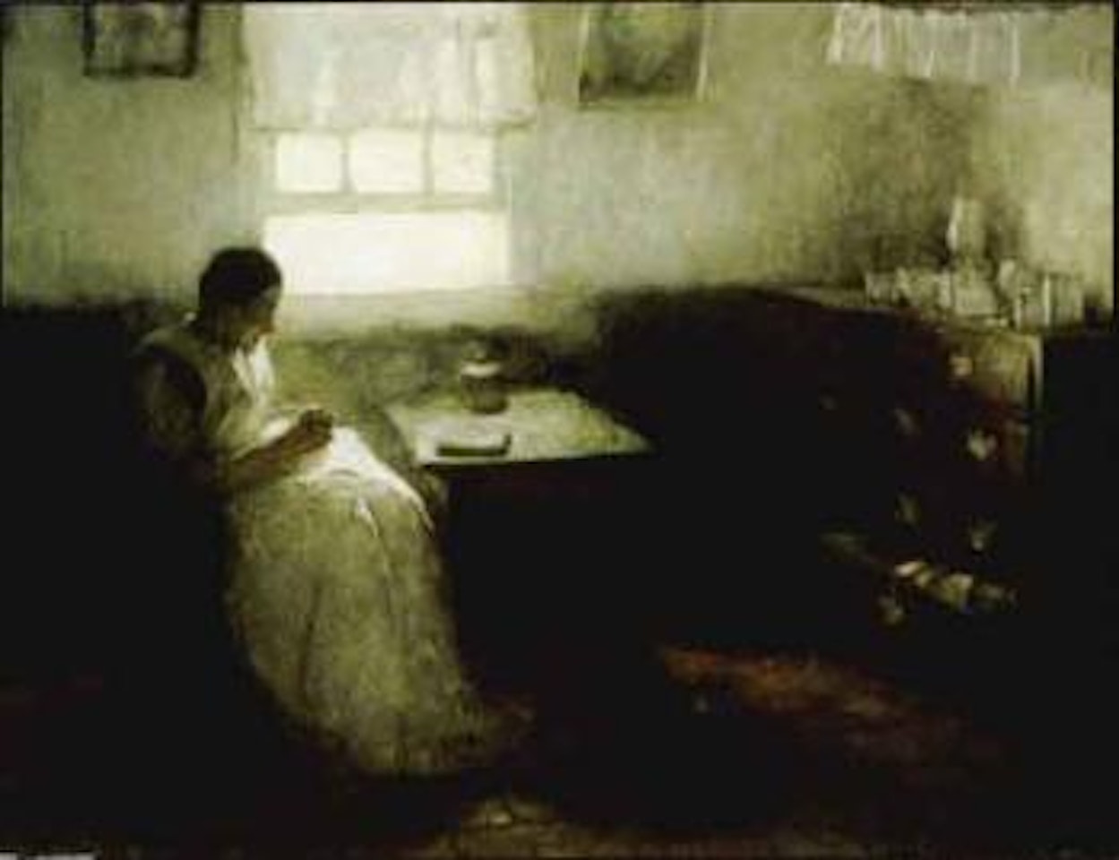 Seamstress by Harold Knight