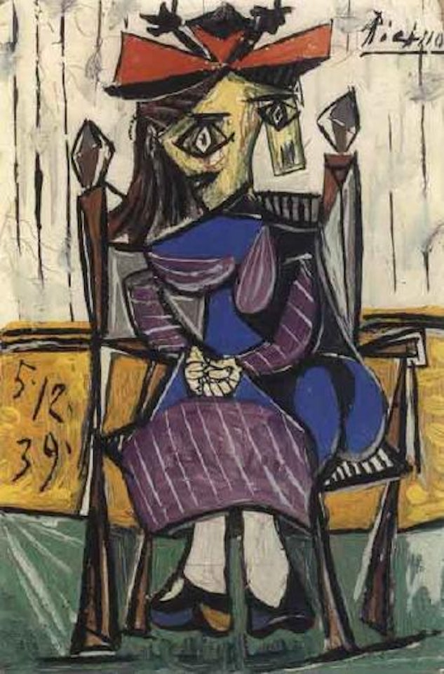 Femme assise by Pablo Picasso