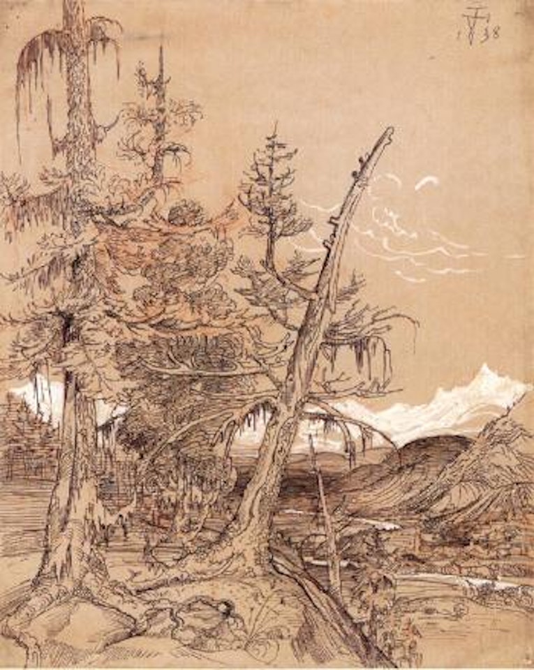 View of Rhine valley by Otto Dix