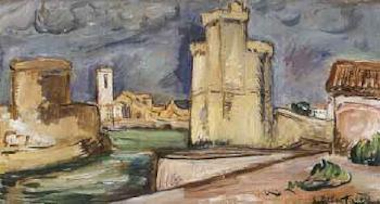 Le port de La Rochelle by Othon Friesz