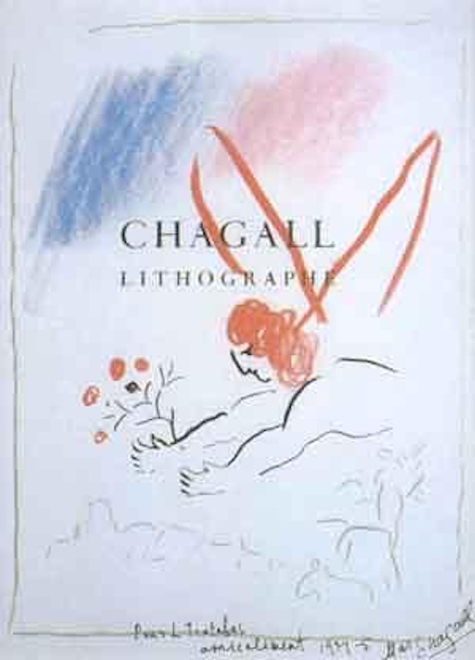 L'ange by Marc Chagall