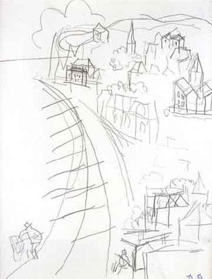 Vue de Sainte-Adresse by Raoul Dufy