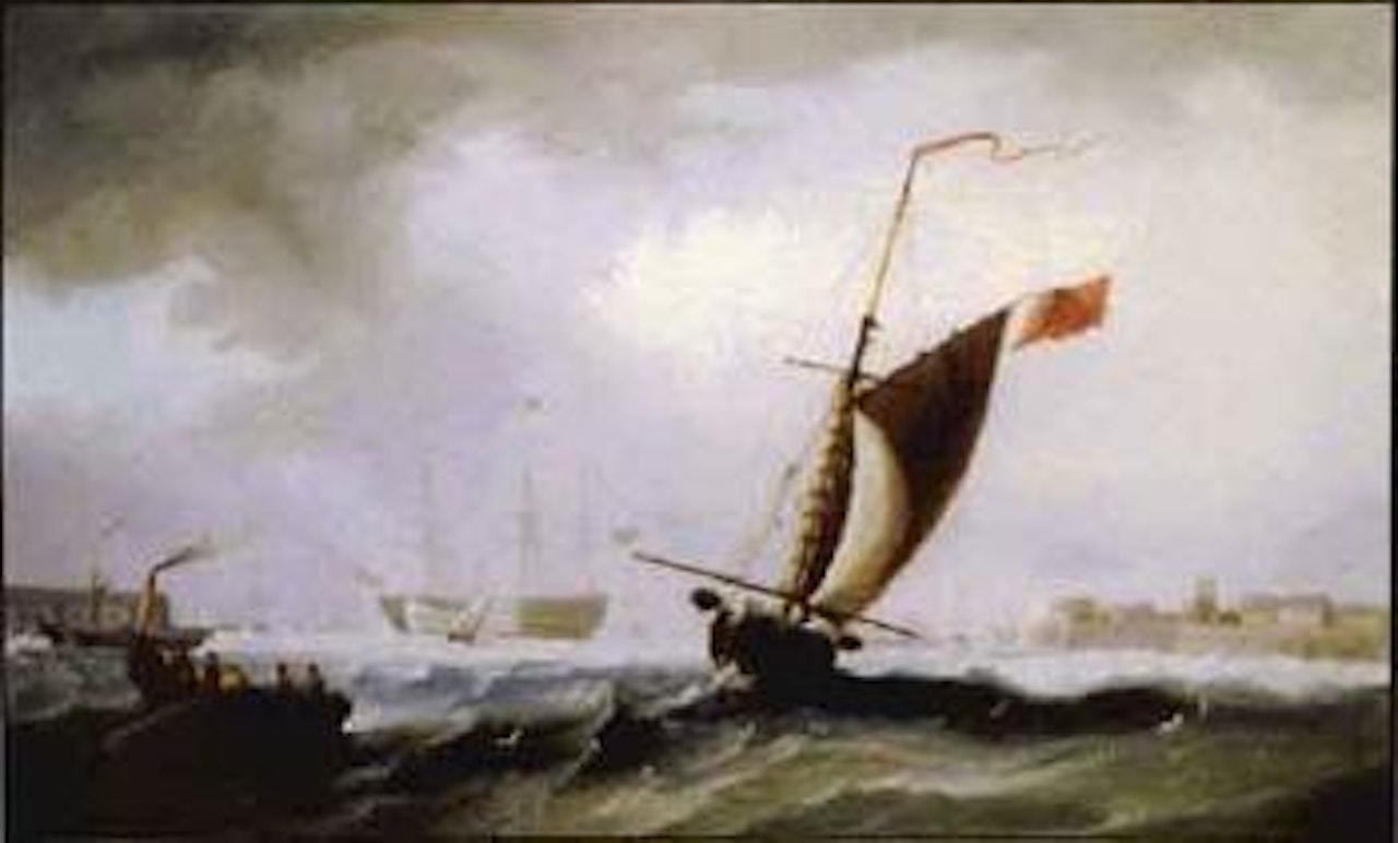 Shipping off Portsmouth Harbour by John Wilson Carmichael
