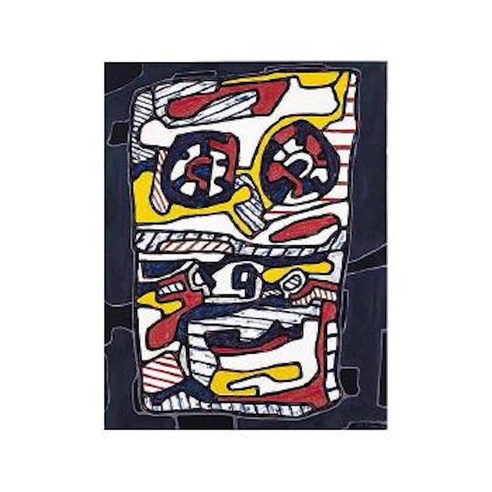 Rechaud four a gaz I by Jean Dubuffet