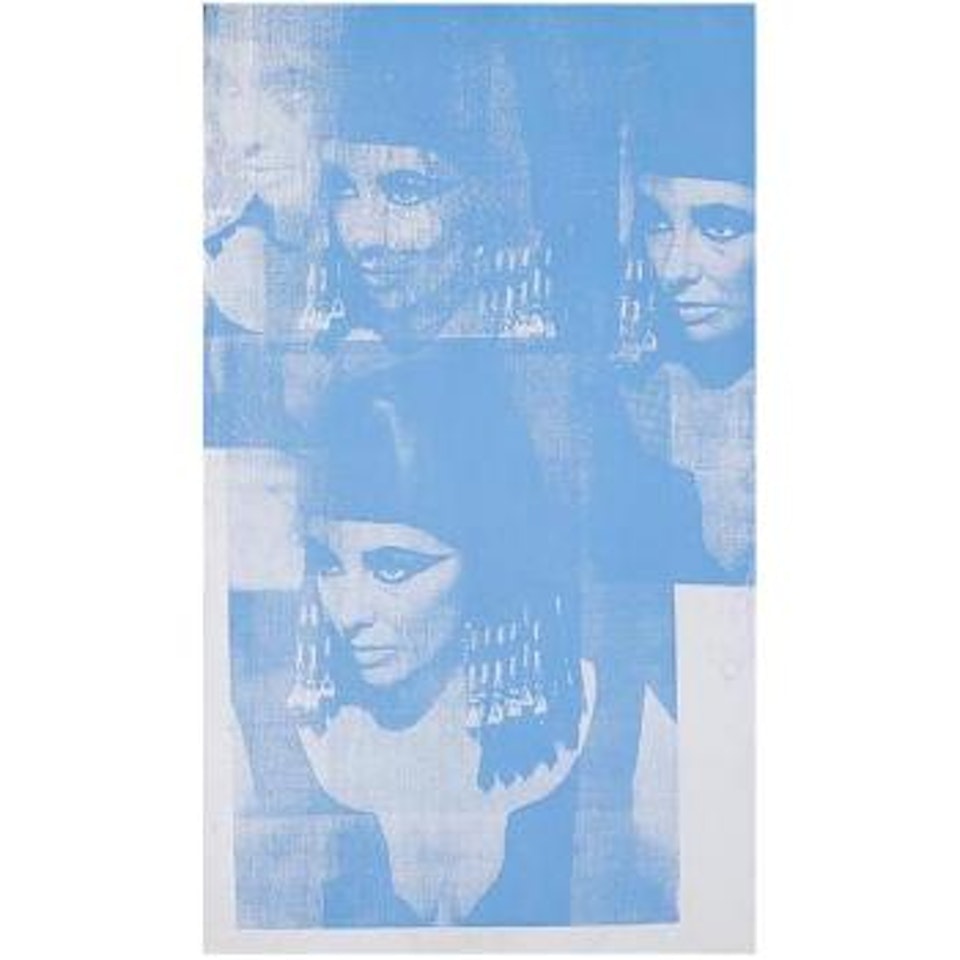 Liz as Cleopatra by Andy Warhol