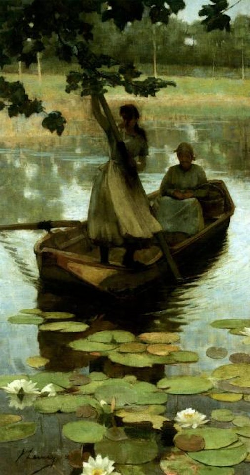 Return from market by John Lavery
