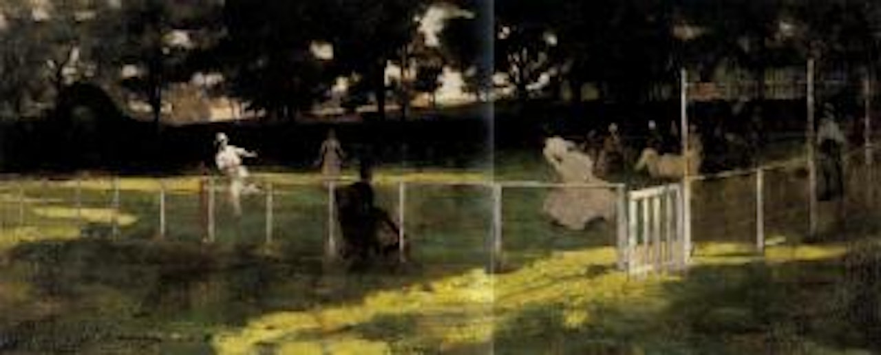 Study for the tennis party by John Lavery