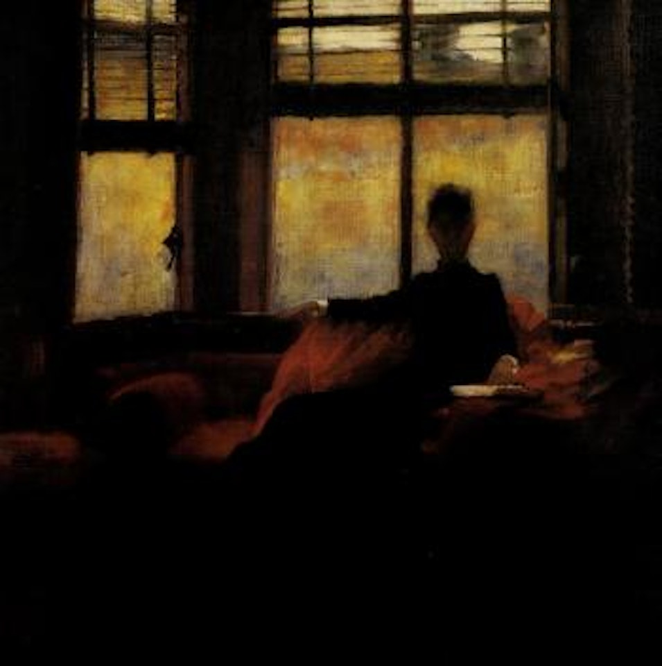 October evening by John Lavery