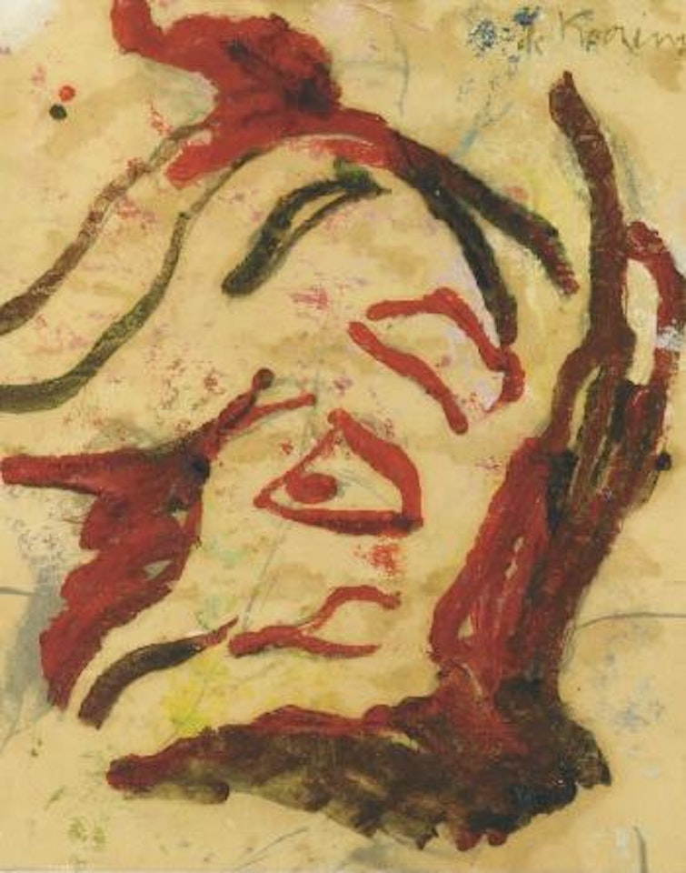 Woman with red hair by Willem de Kooning