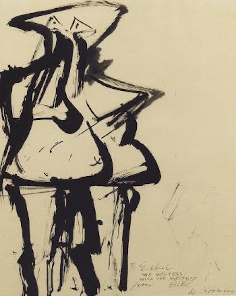 Untitled, woman by Willem de Kooning