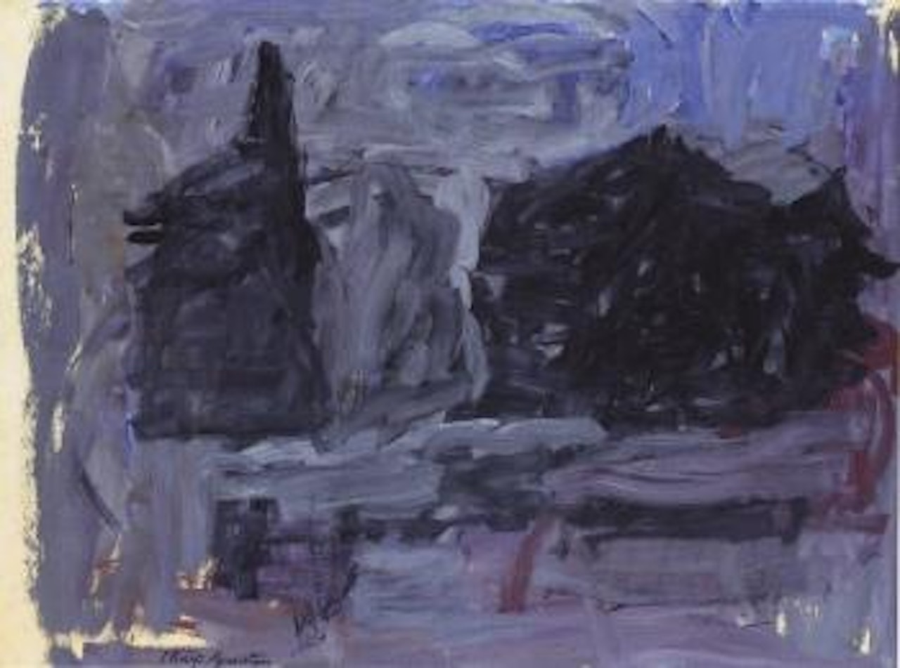 The actors VI by Philip Guston