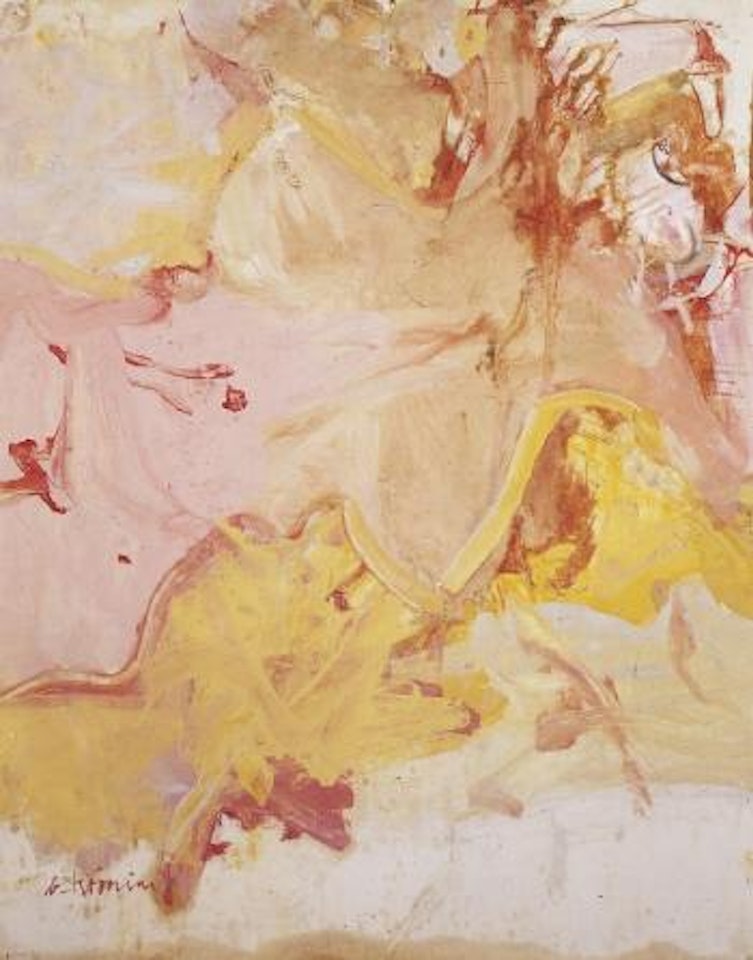 Study for Nude with red hair by Willem de Kooning