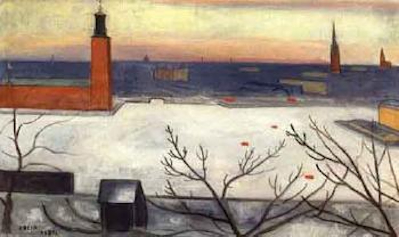 View towards the Town Hall by Einar Jolin