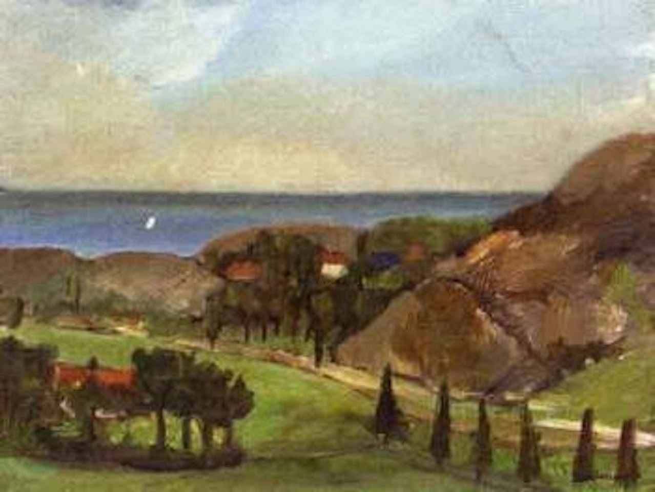 Southern landscape by Ivan Ivarson