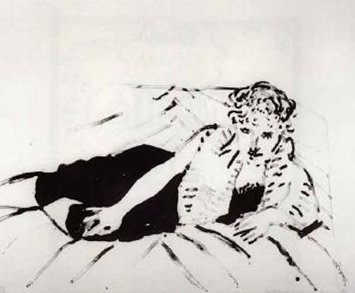 Celia-la Bergere - Big Celiaprint No.1 by David Hockney