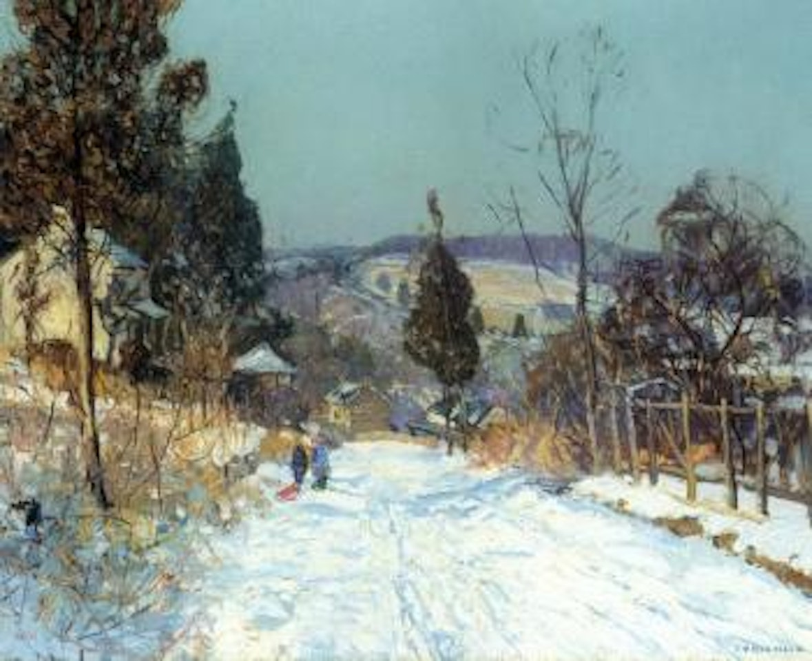Road to Pleasantville by Edward Willis Redfield