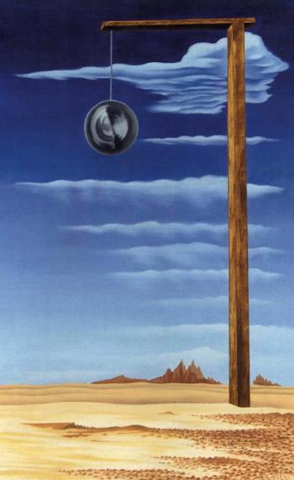 Desert landscape by George Copeland Ault