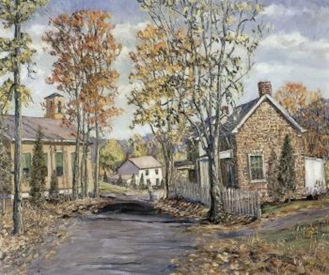 Point Pleasant, autumn by Walter Emerson Baum