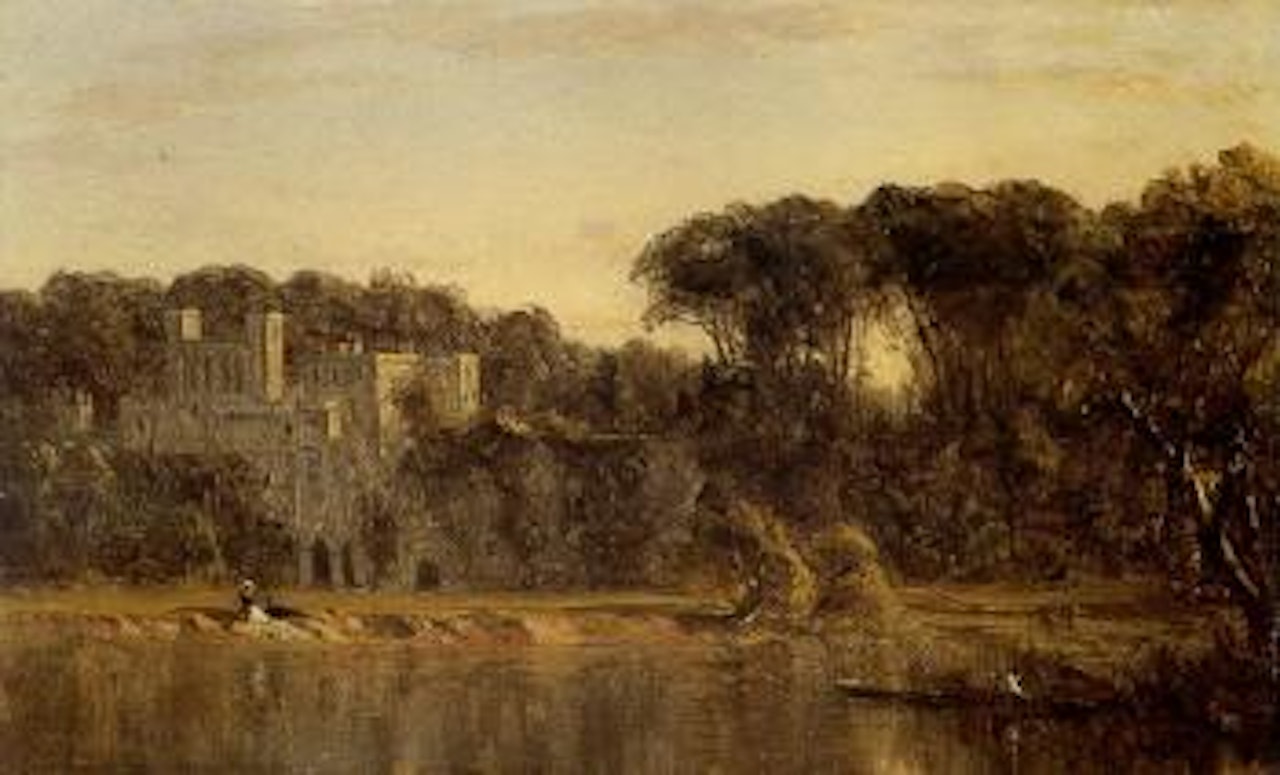 Sketch of Guy's Cliff, near Warwick by Sanford Robinson Gifford