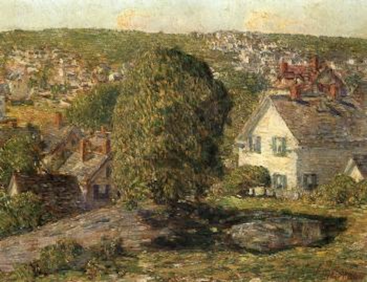 Outskirts of East Gloucester by Childe Hassam