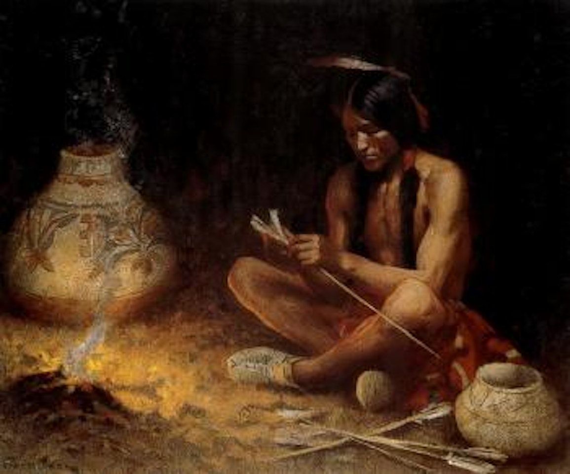 Arrow maker by E. Irving Couse