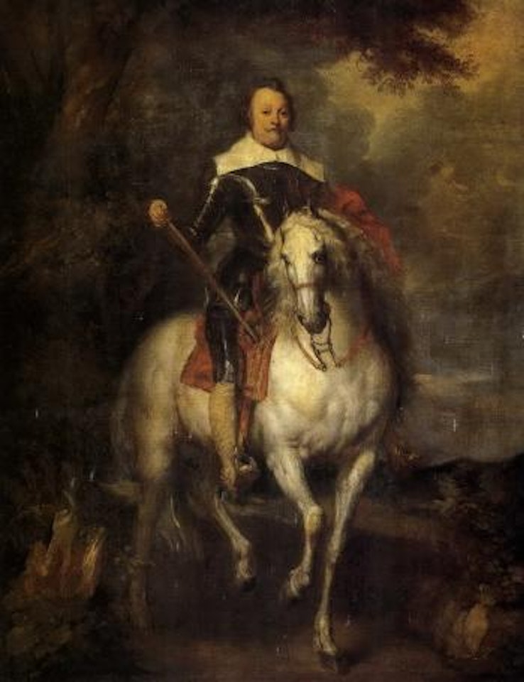Equestrian portrait of Marques Francisco de Moncada by Anthony van Dyck