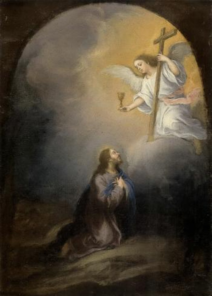Agony in the garden by Bartolomé Esteban Murillo