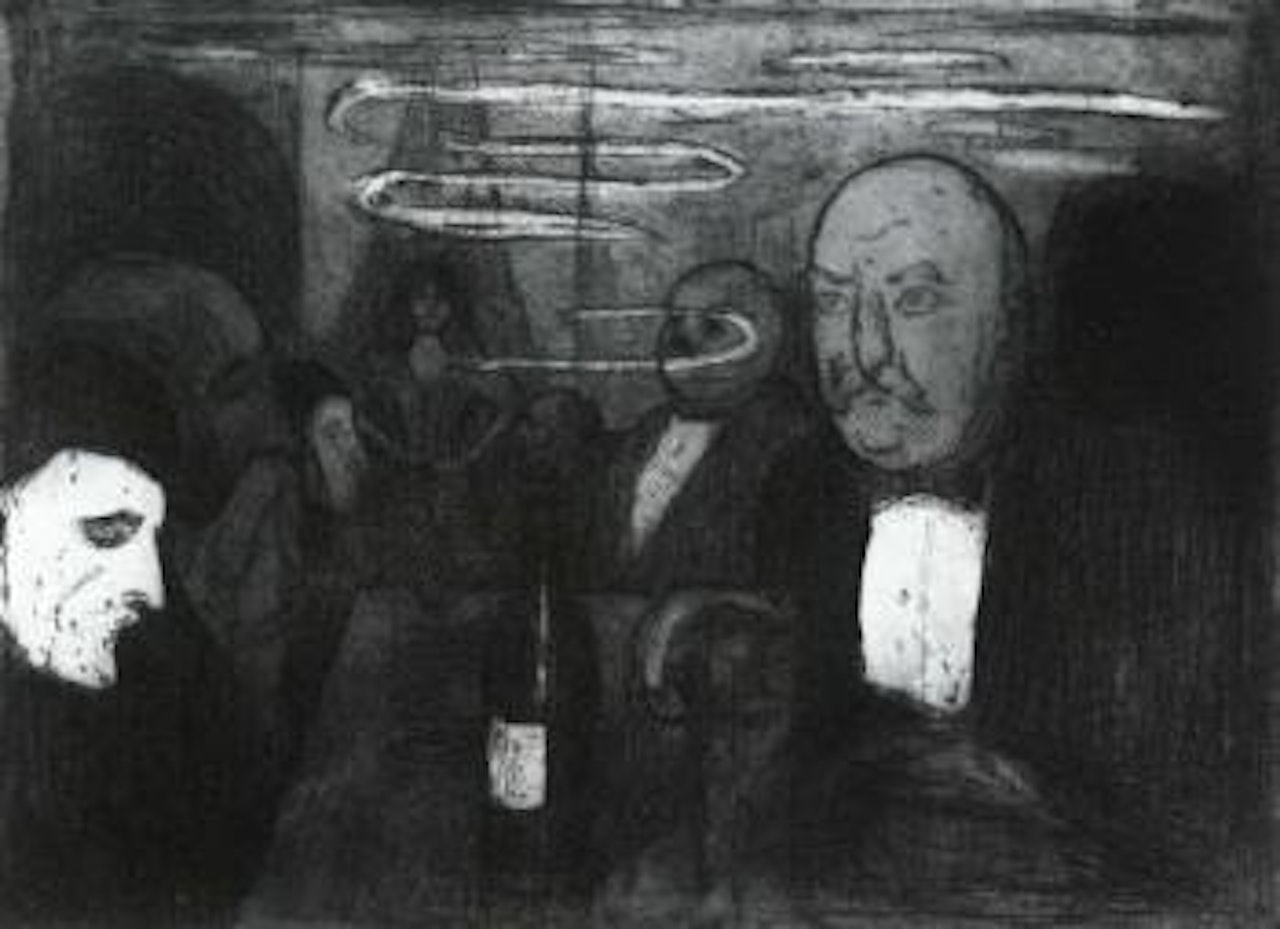 Christiania Boheme by Edvard Munch