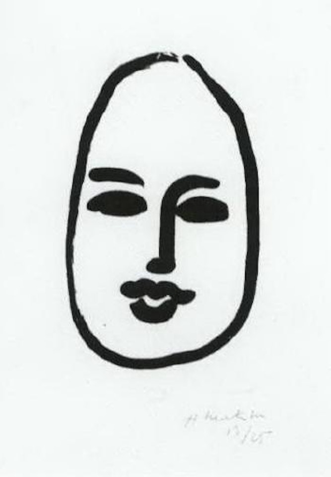 Masque d'apres D.A. II by Henri Matisse