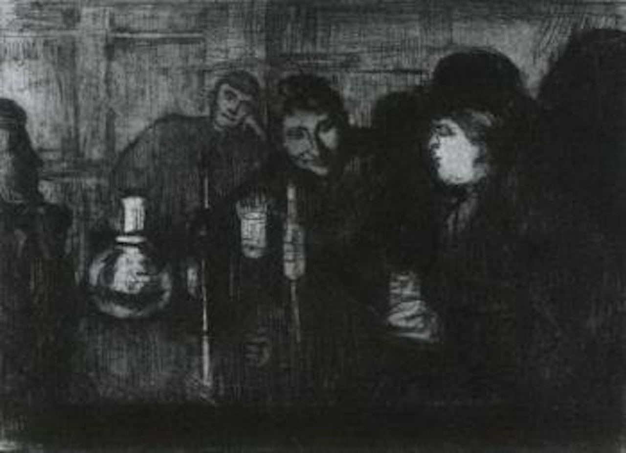 Christiana Boheme by Edvard Munch