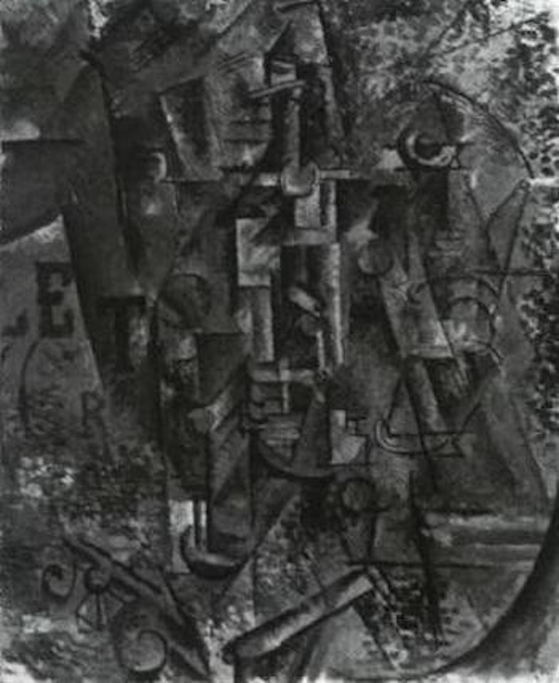 La bouteille de rhum by Pablo Picasso