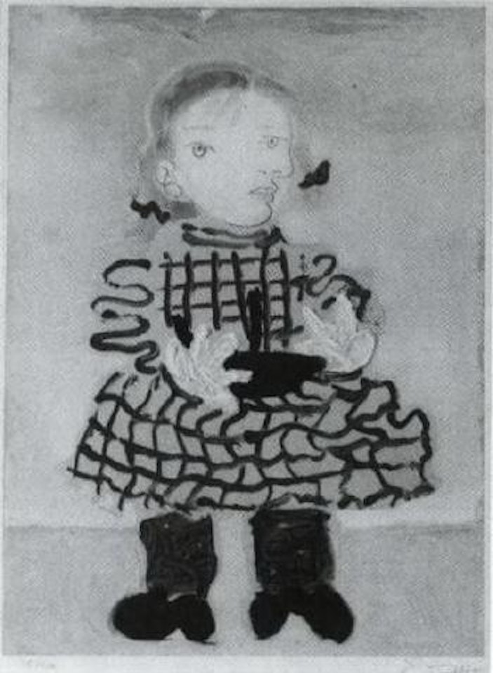 Portrait of a girl by Pablo Picasso