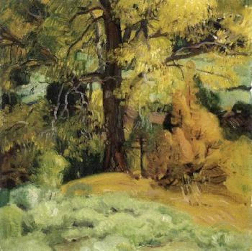 Mystery tree by Ernest Martin Hennings