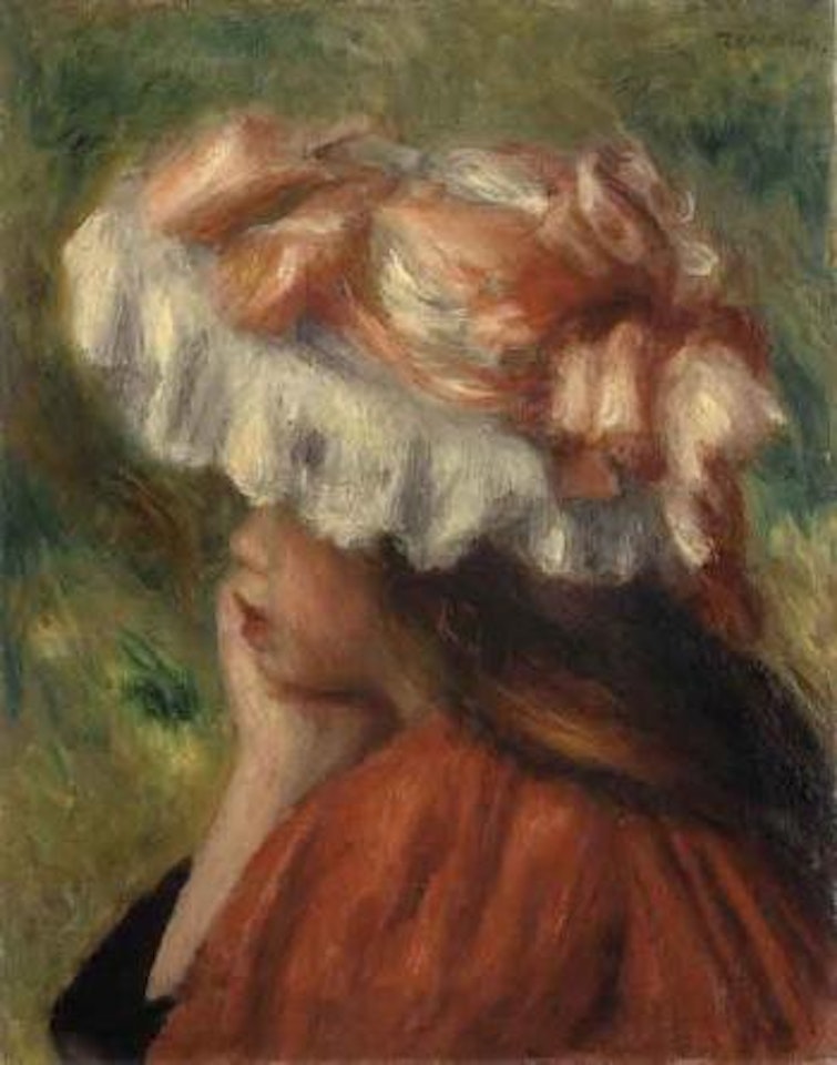 Tete de jeune fille by Pierre-Auguste Renoir
