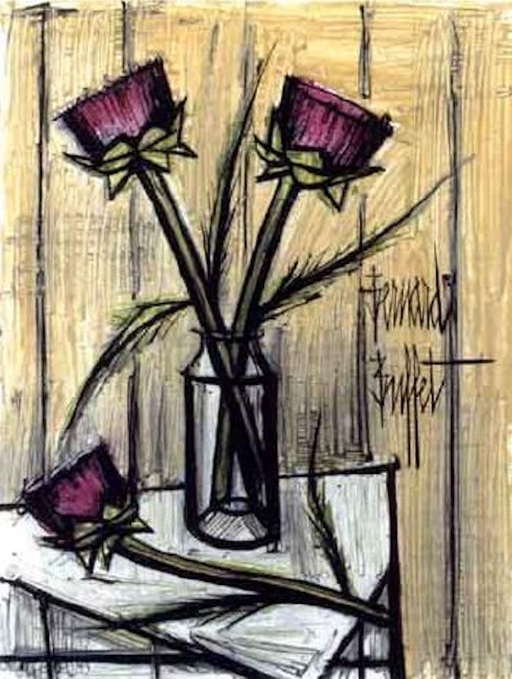 Fleurs d'artichaut by Bernard Buffet