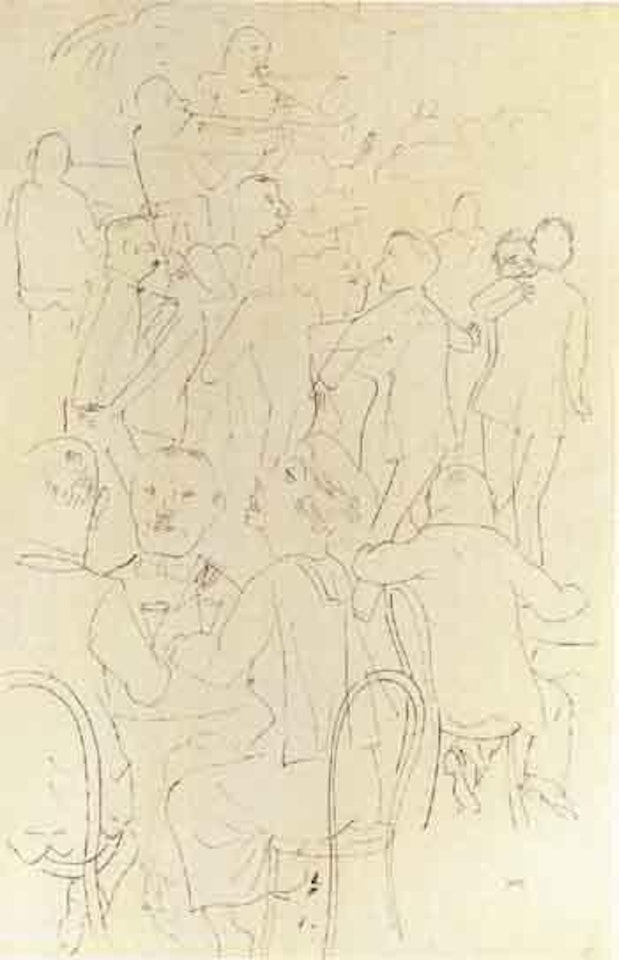Cafe by George Grosz