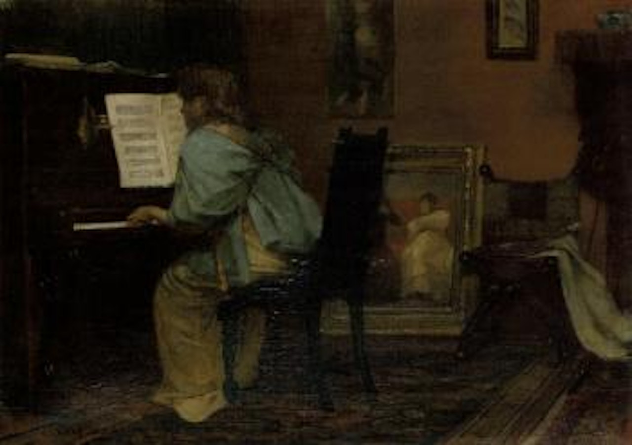 Between the sitting by John Lavery