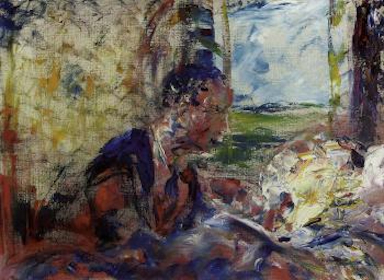Sick bed by Jack Butler Yeats