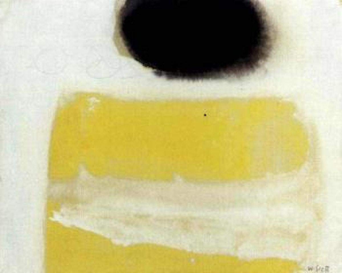 Untitled yellow by William Scott