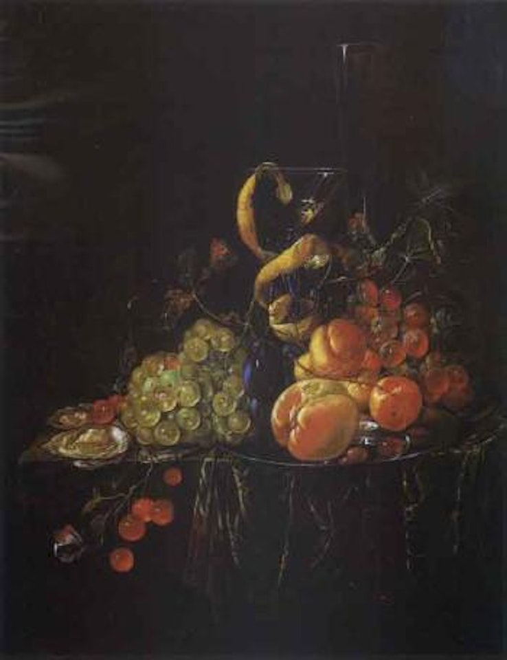 Still life of fruit by Cornelis de Heem