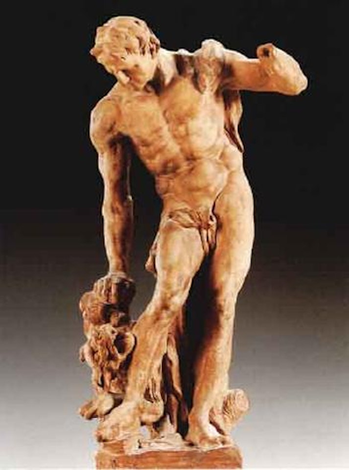 Hercules with Cerberus by Italian School