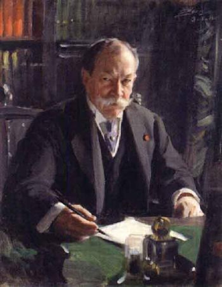 The Ambassador David Jayne Hill by Anders Zorn
