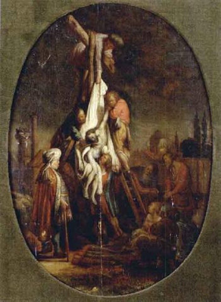 The Deposition by Attributed to Rembrandt Harmensz van Rijn