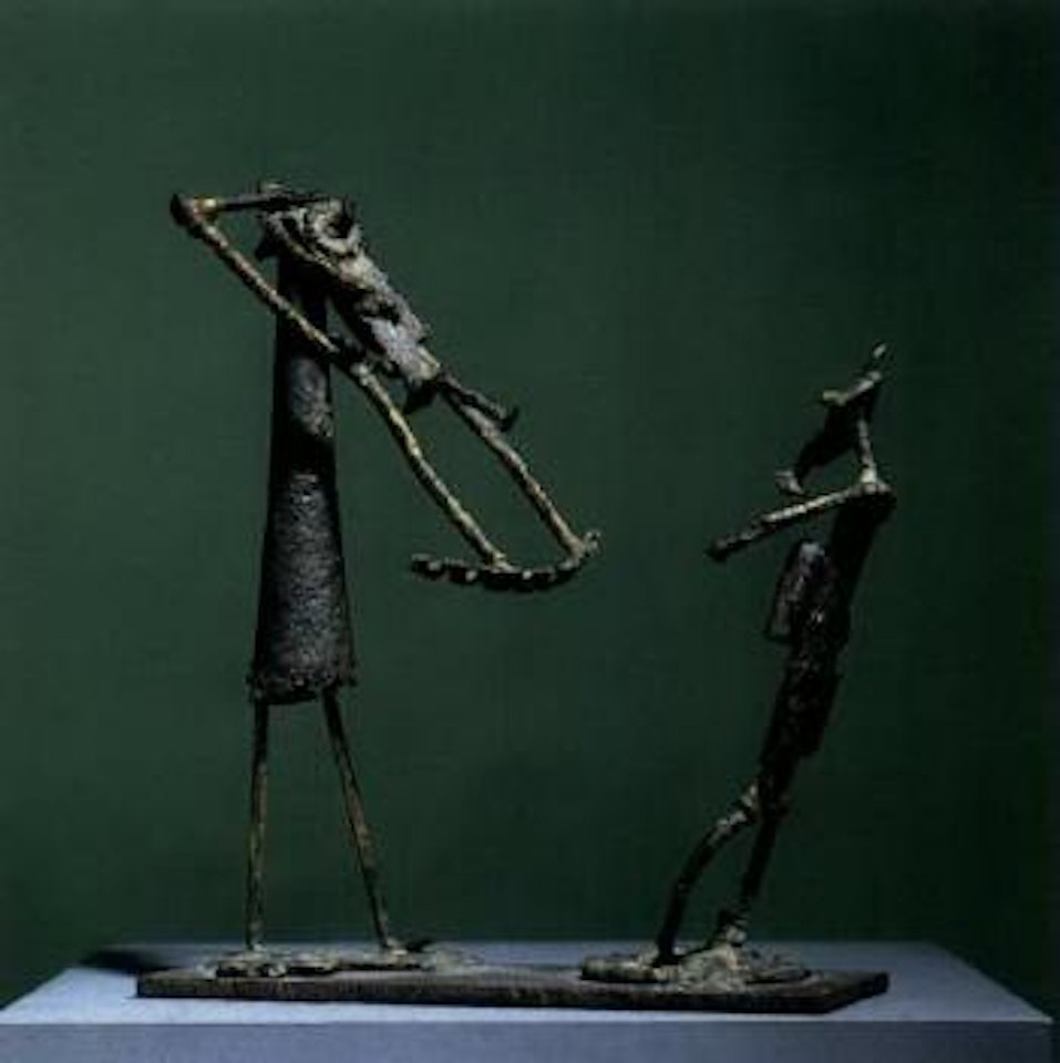 Grand et petit personnage by Robert Jacobsen